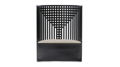 CharlesRennie Mackintosh Willow 1 Throne-Like Armchair For Cassina
