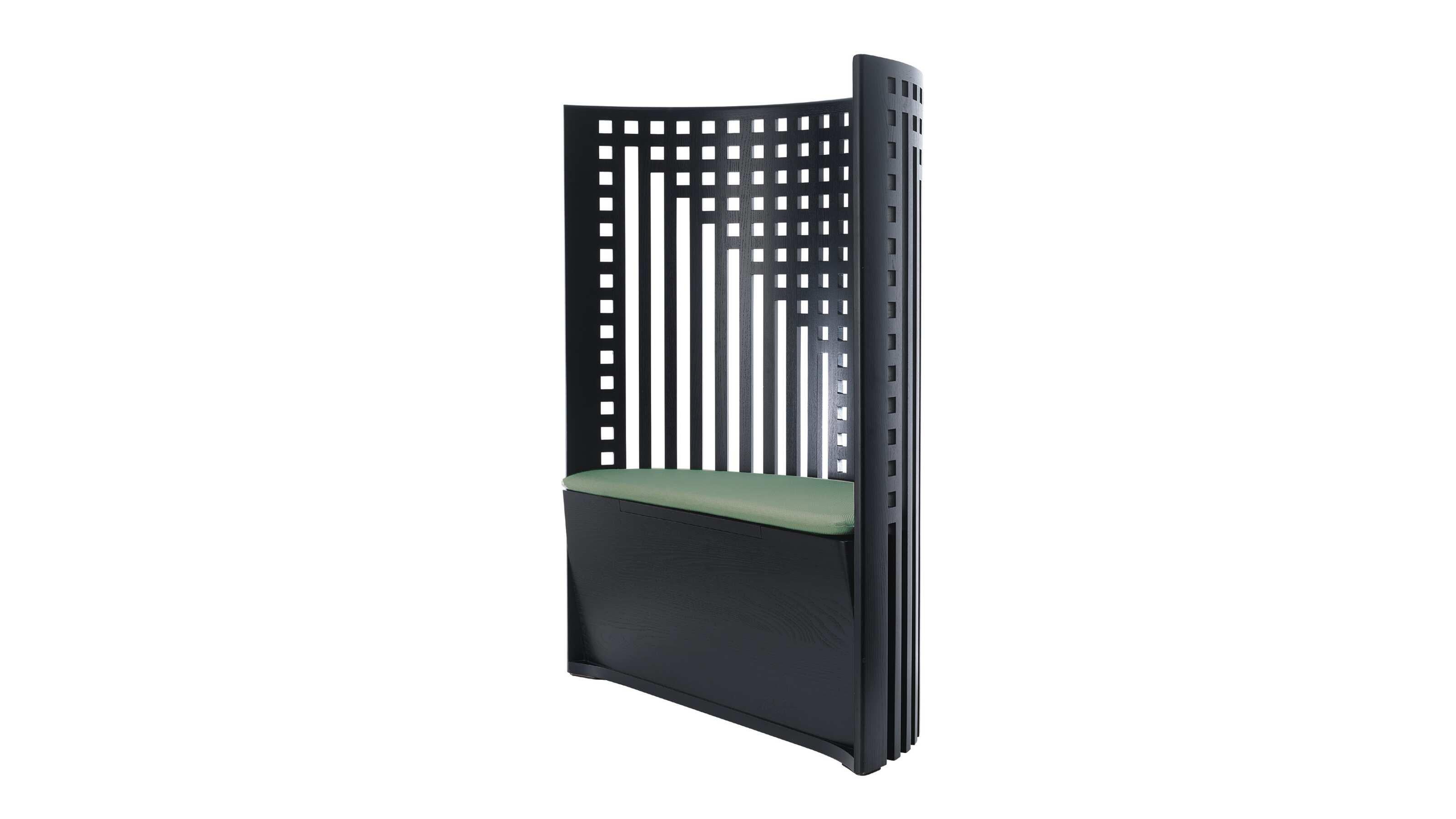 Italiano CharlesRennie Mackintosh Willow 1 Poltrona a forma di trono per Cassina in vendita