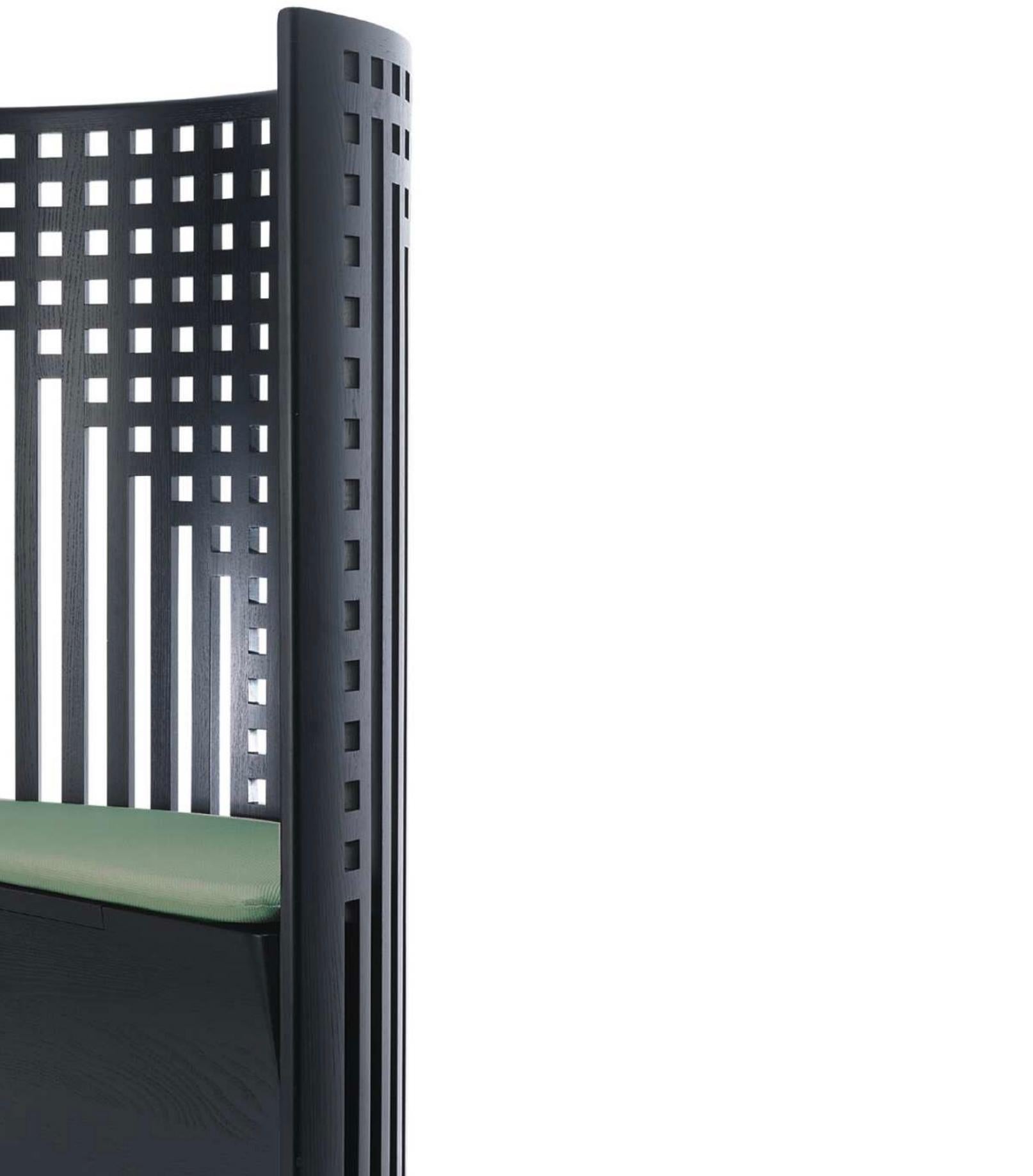 XXI secolo e contemporaneo CharlesRennie Mackintosh Willow 1 Poltrona a forma di trono per Cassina in vendita