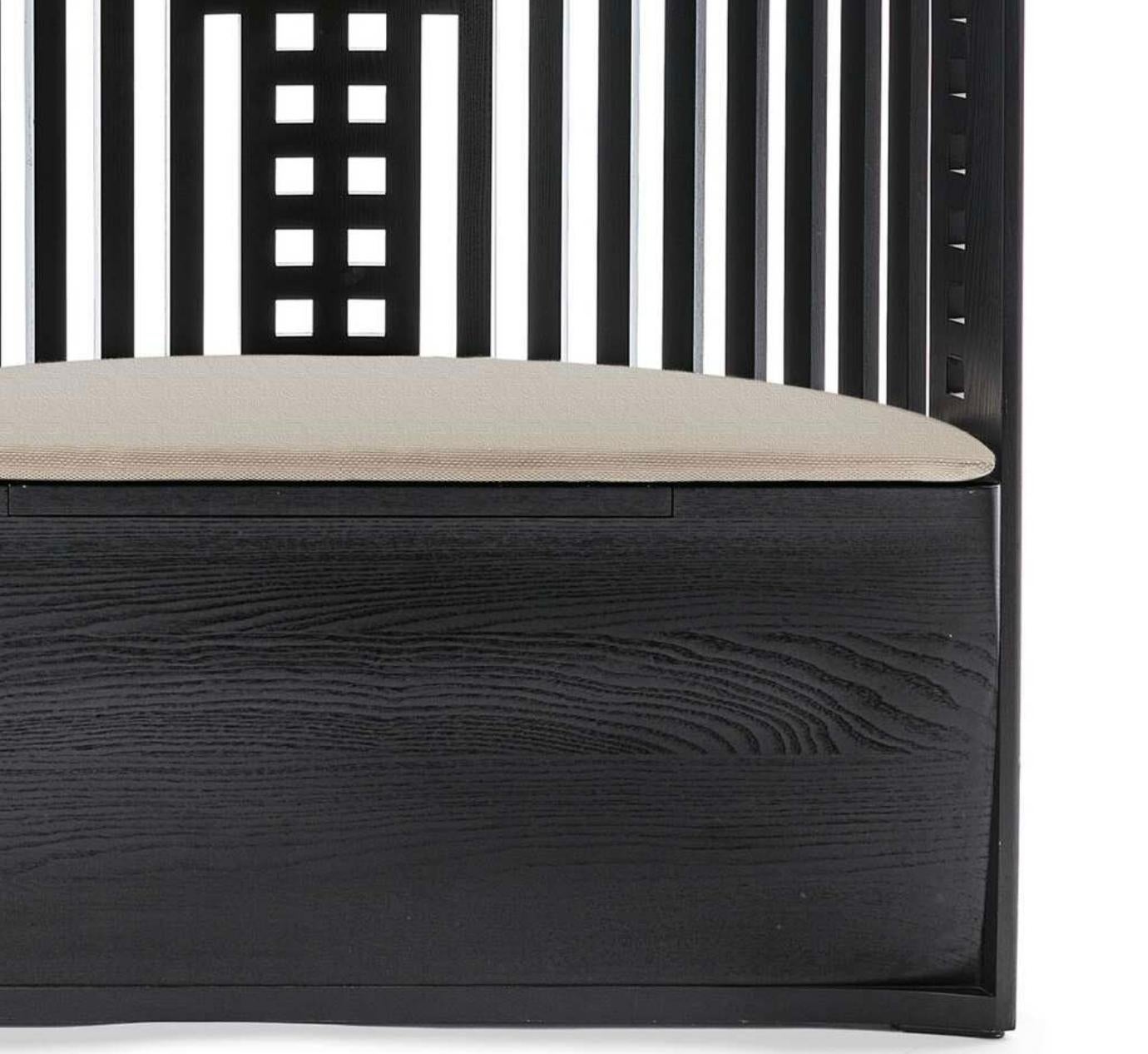 XXIe siècle et contemporain CharlesRennie Mackintosh fauteuil en forme de trône Willow 1 pour Cassina en vente