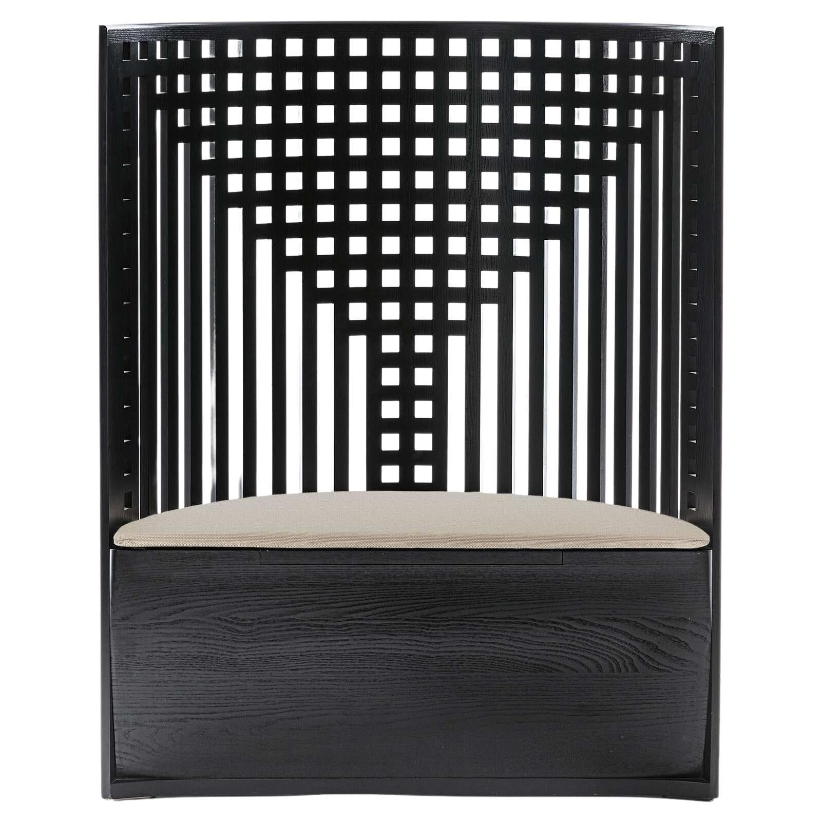 CharlesRennie Mackintosh Willow 1 Throne-Like Armchair For Cassina