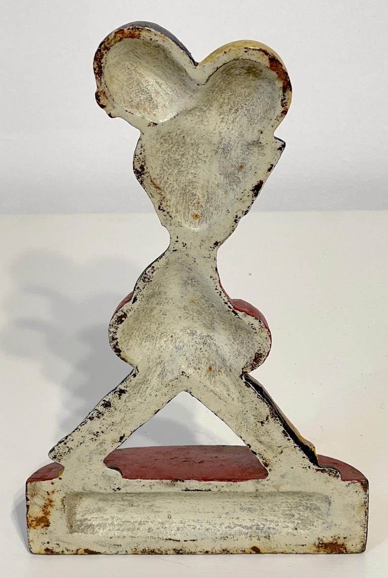"Charleston Dancers" Cast Iron Doorstop, Anne Fish for Hubley, C 1939 For Sale at 1stDibs fish