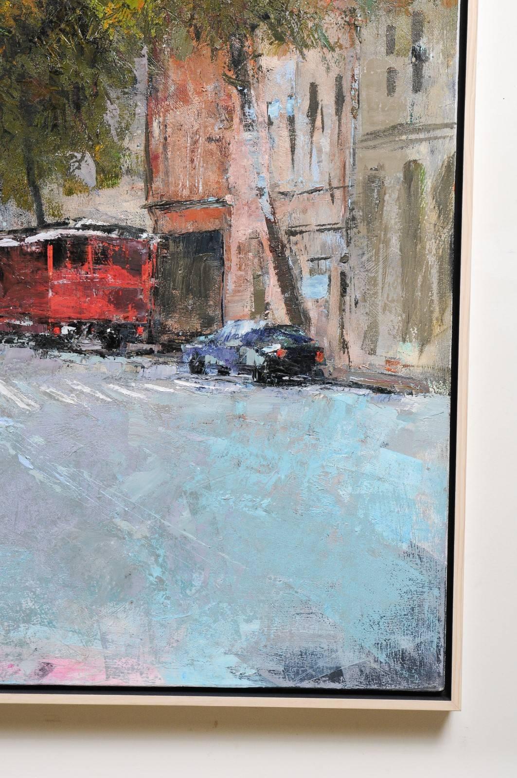 Charleston Desire I, American Contemporary Cityscape Painting by Andy Braitman 4