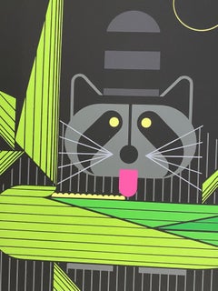Charley Harper Serigraph Series, No. 45 on Paper, "Cornprone"