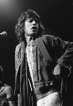 "The Glimmer Twins - Mick Jagger" Photography 20x15 in by Charlie Auringer
