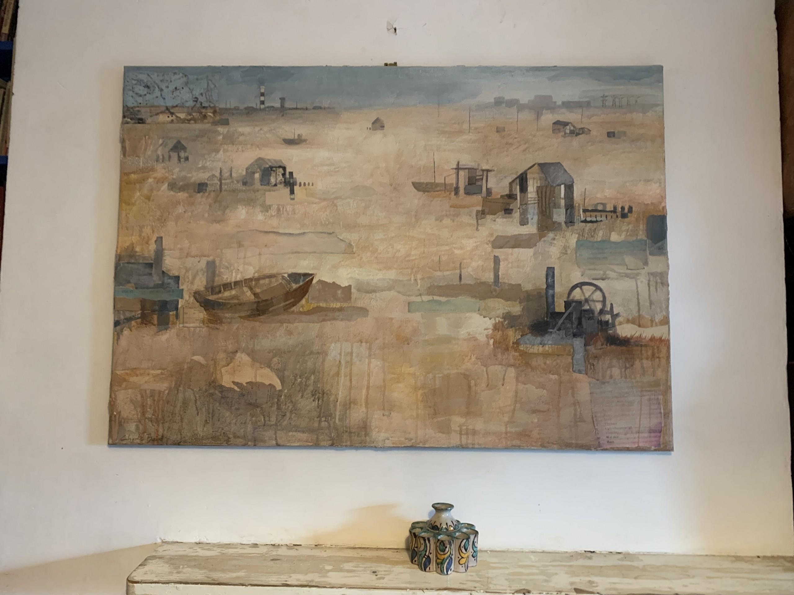 Dungeness 3  - Painting by Charlie Baird