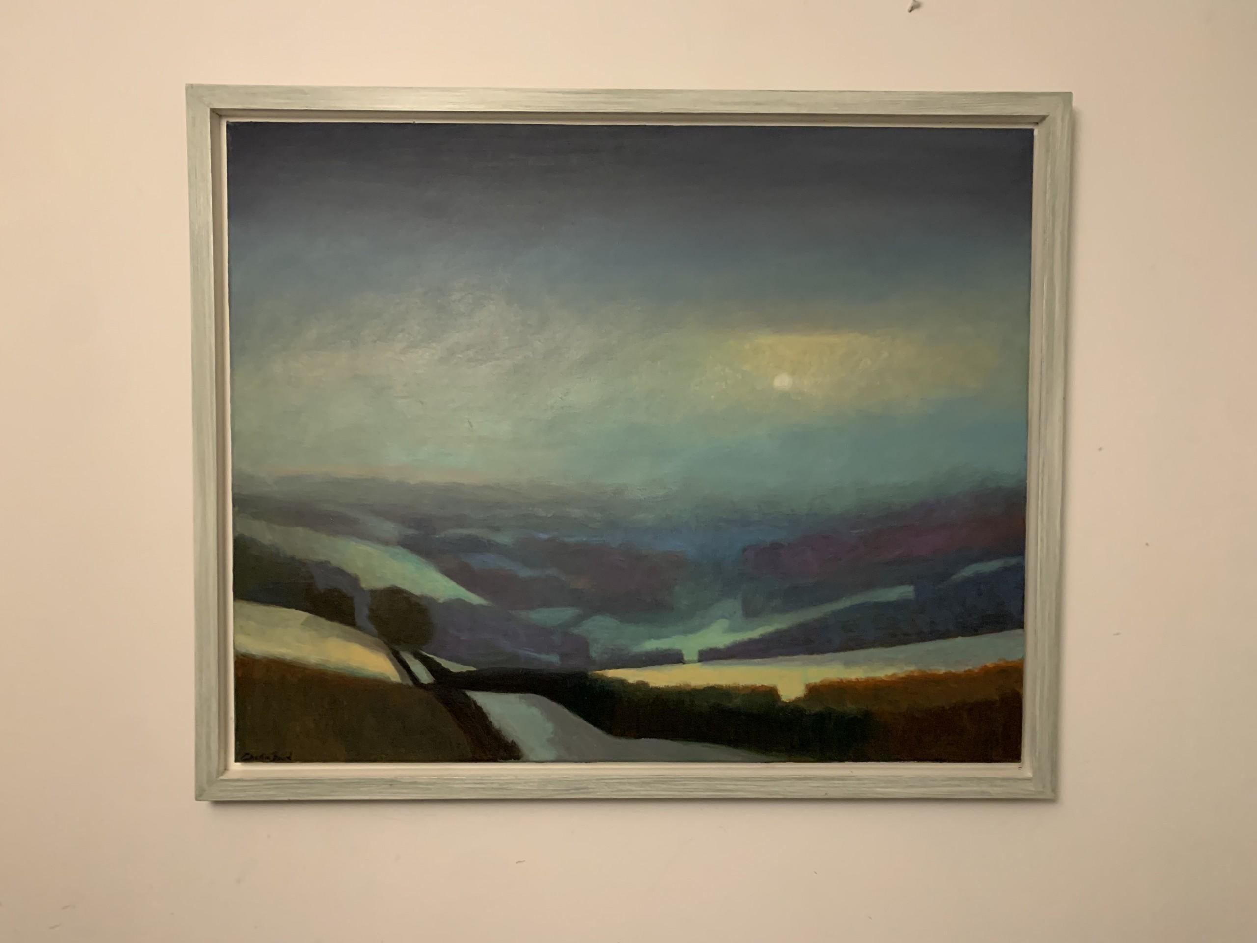 Winterbourne – Painting von Charlie Baird