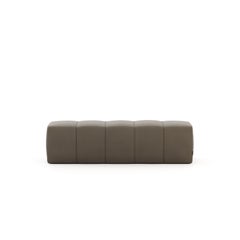 Contemporary bench for end of bed with customisable upholstery by Laskasas