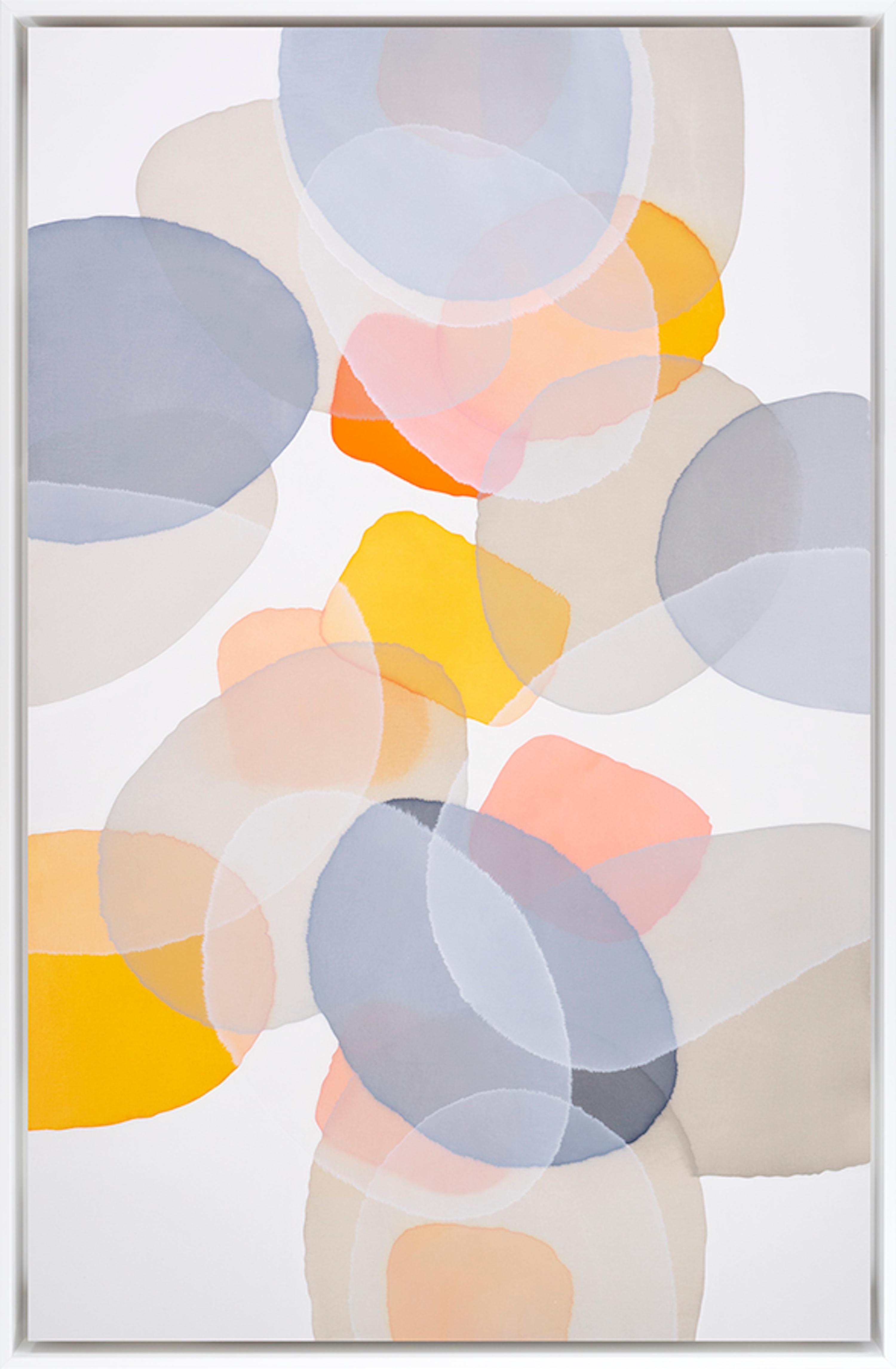 Abstract Painting Charlie Bluett - "Every Day Is A Blessing" Peinture abstraite contemporaine à l'acrylique sur toile