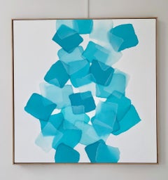 Found, abstract painting by Charlie Bluett