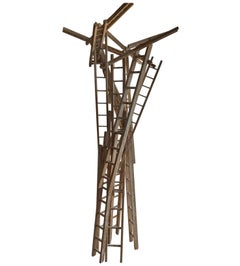 Charlie Brouwer: Modernistische Leiterskulptur