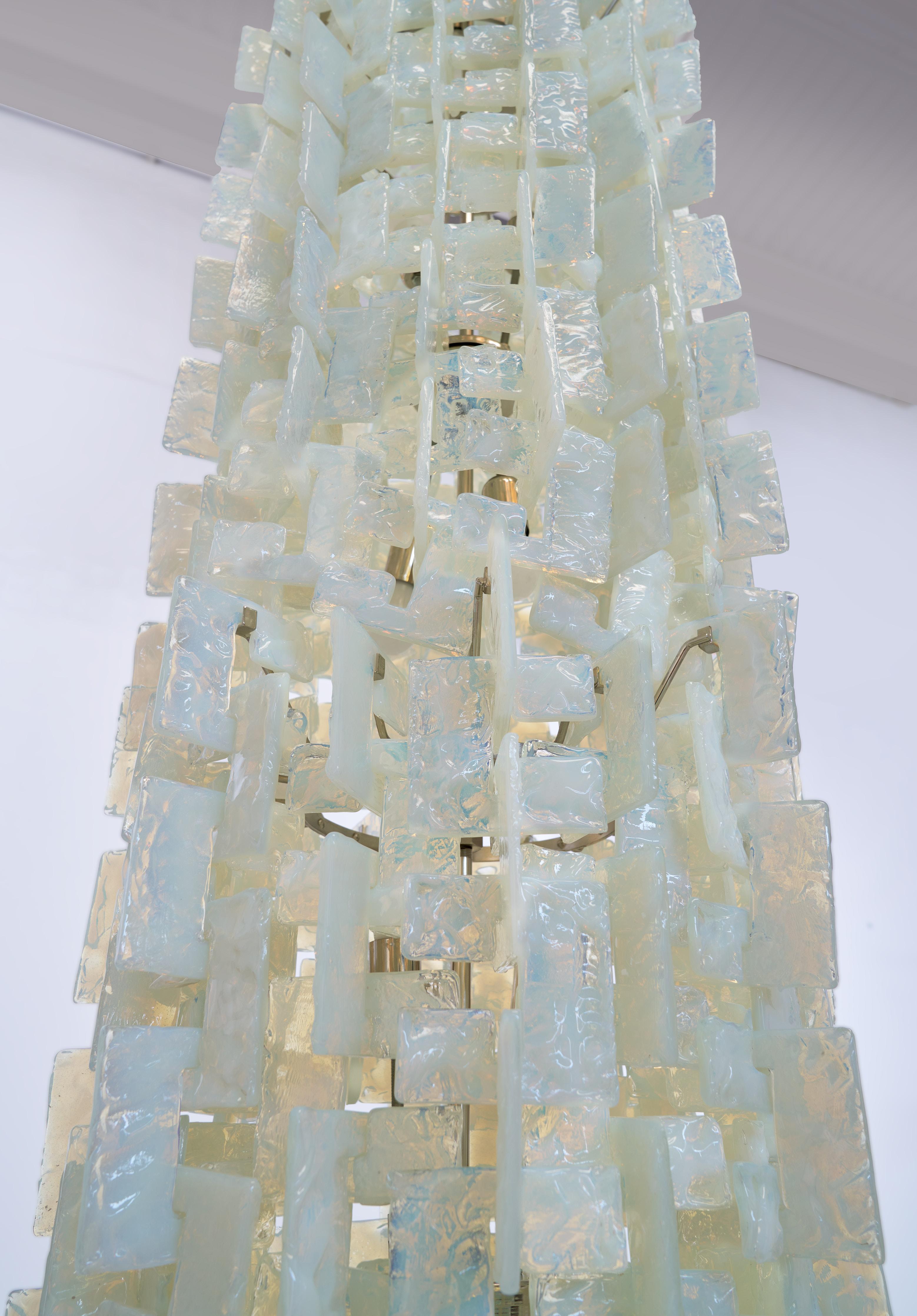 Charlie Chandleier von Carlo Nason für Mazzega, Italien, 1970er Jahre im Angebot 4