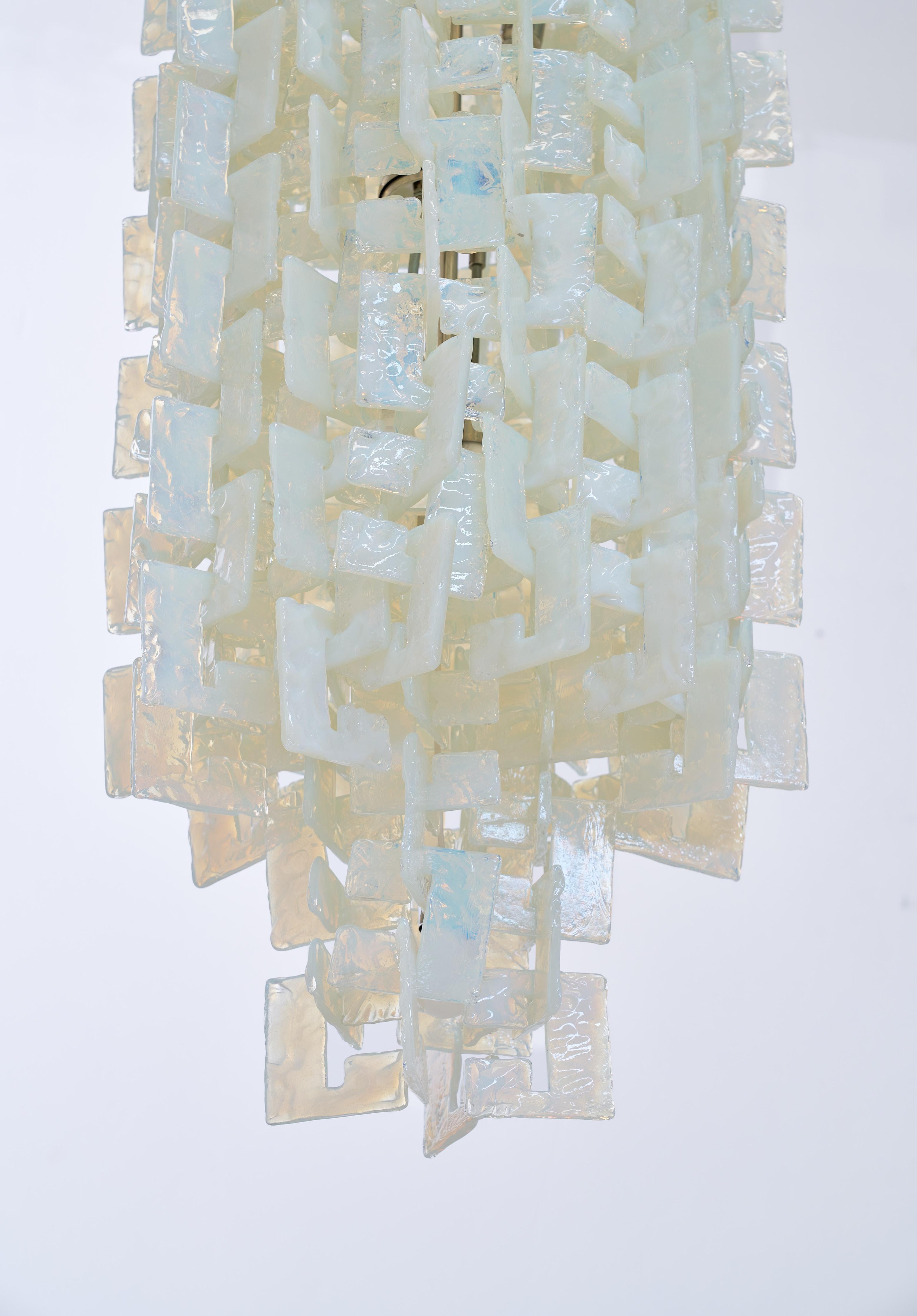 Charlie Chandleier von Carlo Nason für Mazzega, Italien, 1970er Jahre (Italienisch) im Angebot