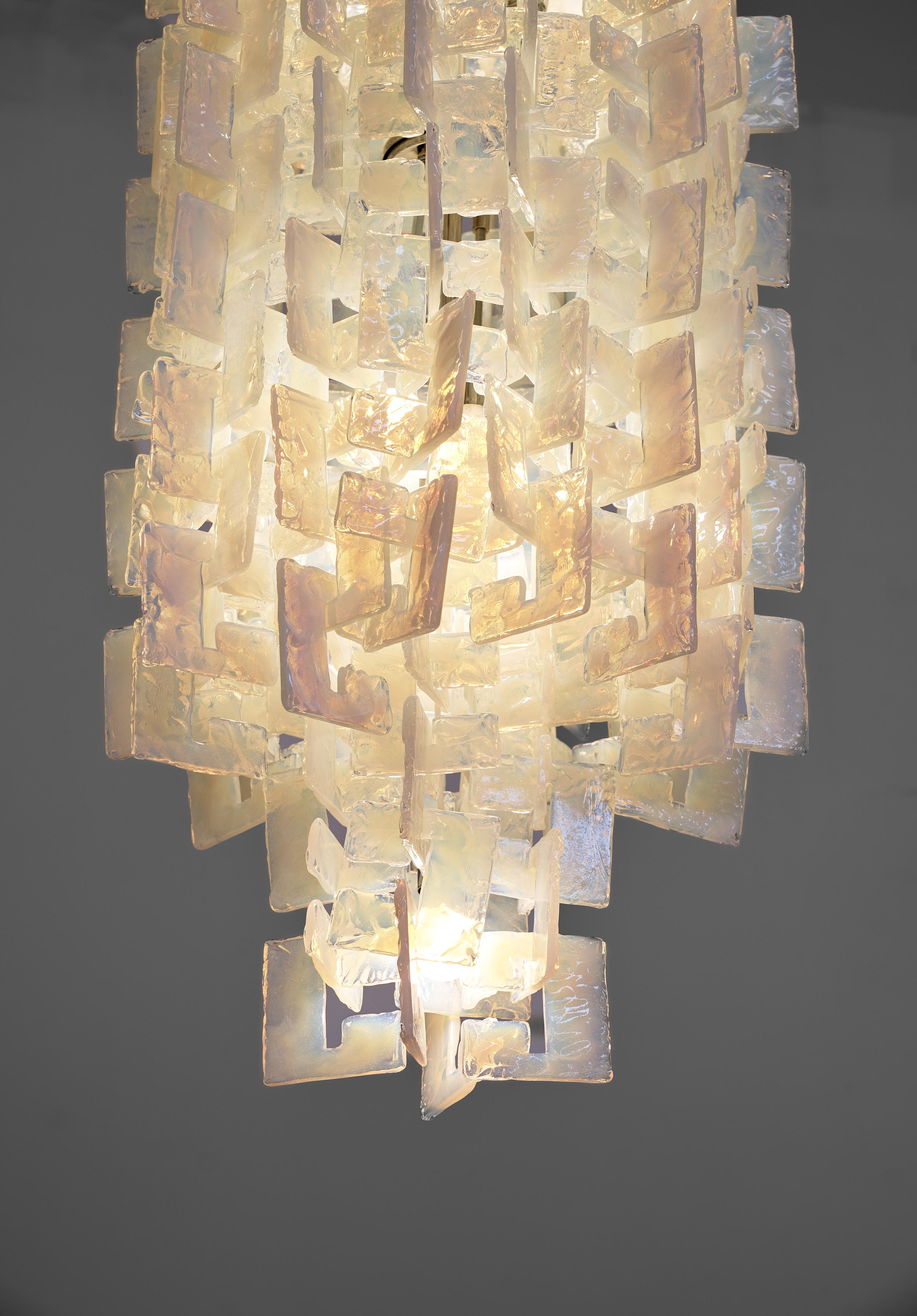 Charlie Chandleier von Carlo Nason für Mazzega, Italien, 1970er Jahre im Zustand „Gut“ im Angebot in Melbourne, VIC