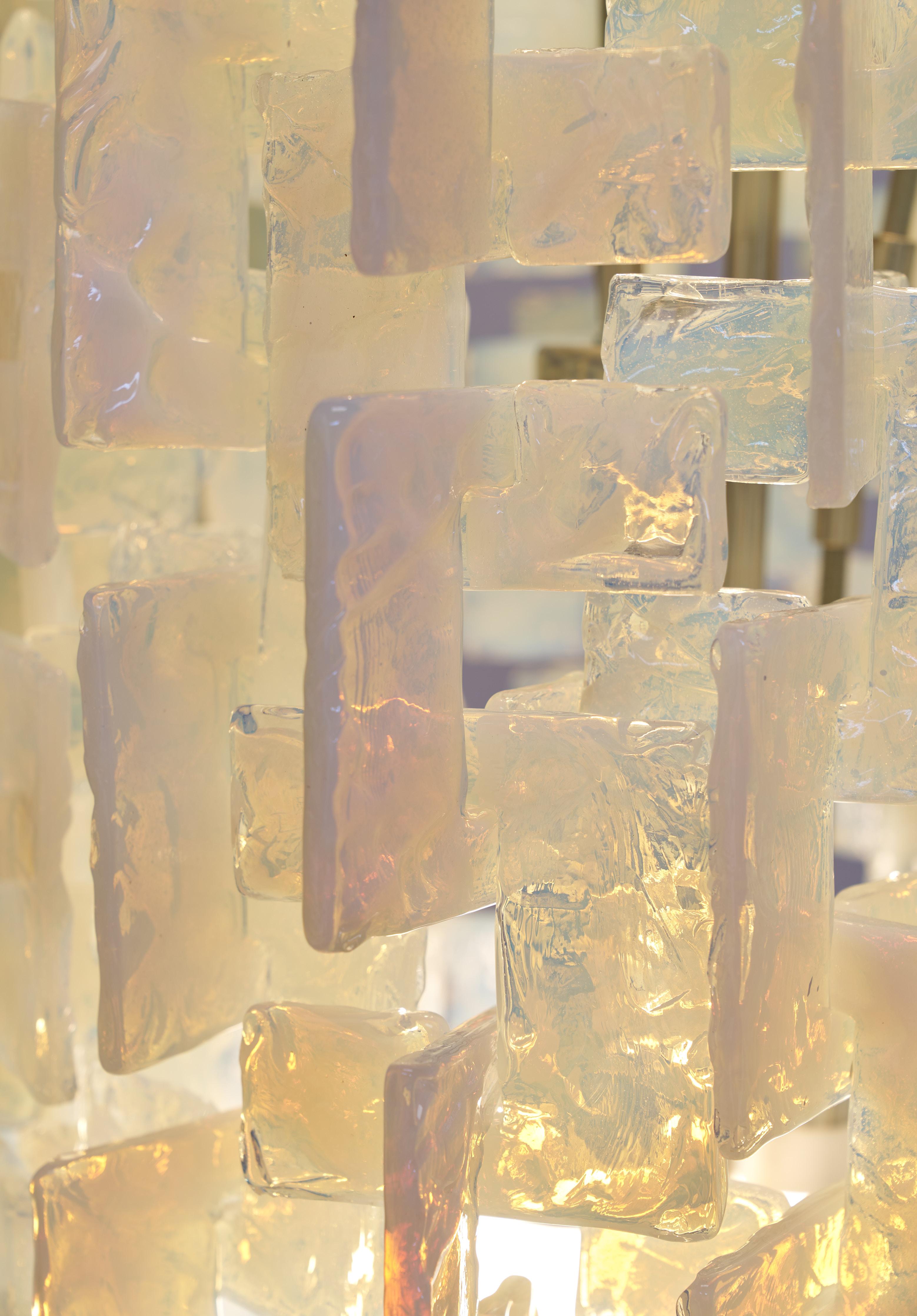 Charlie Chandleier von Carlo Nason für Mazzega, Italien, 1970er Jahre (Ende des 20. Jahrhunderts) im Angebot