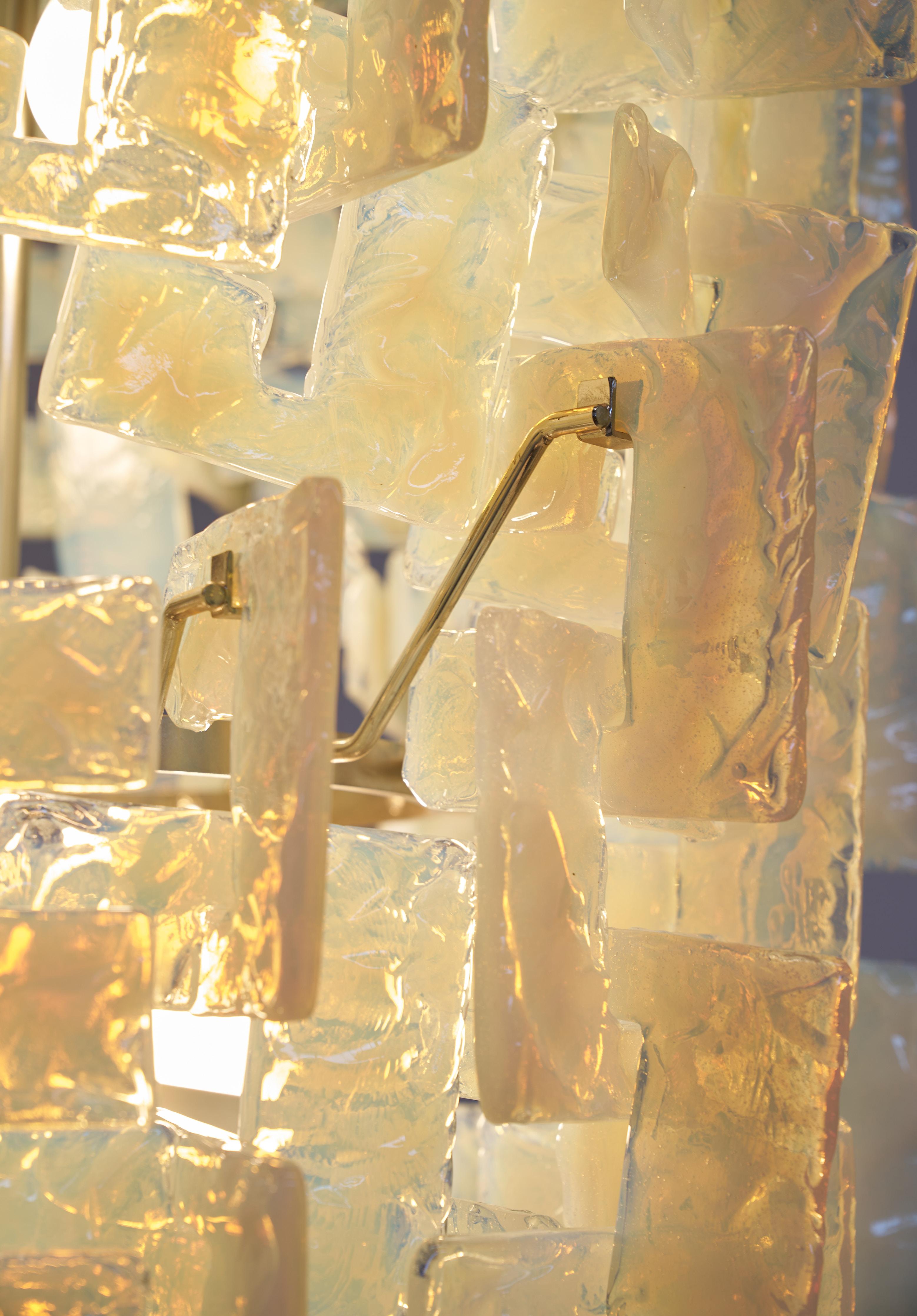 Charlie Chandleier von Carlo Nason für Mazzega, Italien, 1970er Jahre im Angebot 2