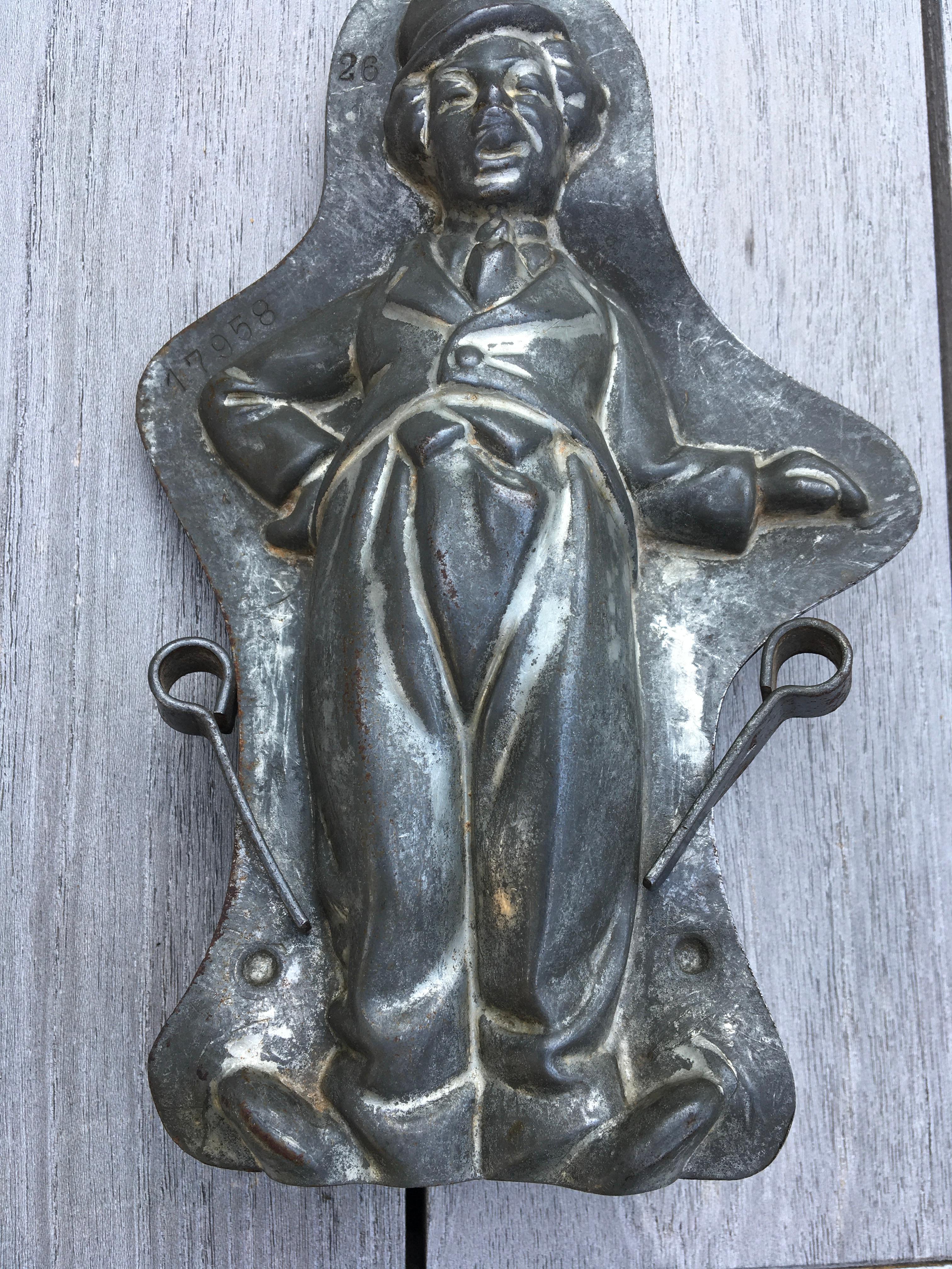 Charlie Chaplin Anton Reiche Chocolate Mold In Good Condition For Sale In Retie, BE