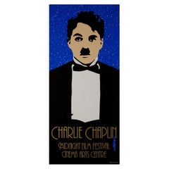 Charlie Chaplin Midnight Film Festival 1984 U.S. Poster