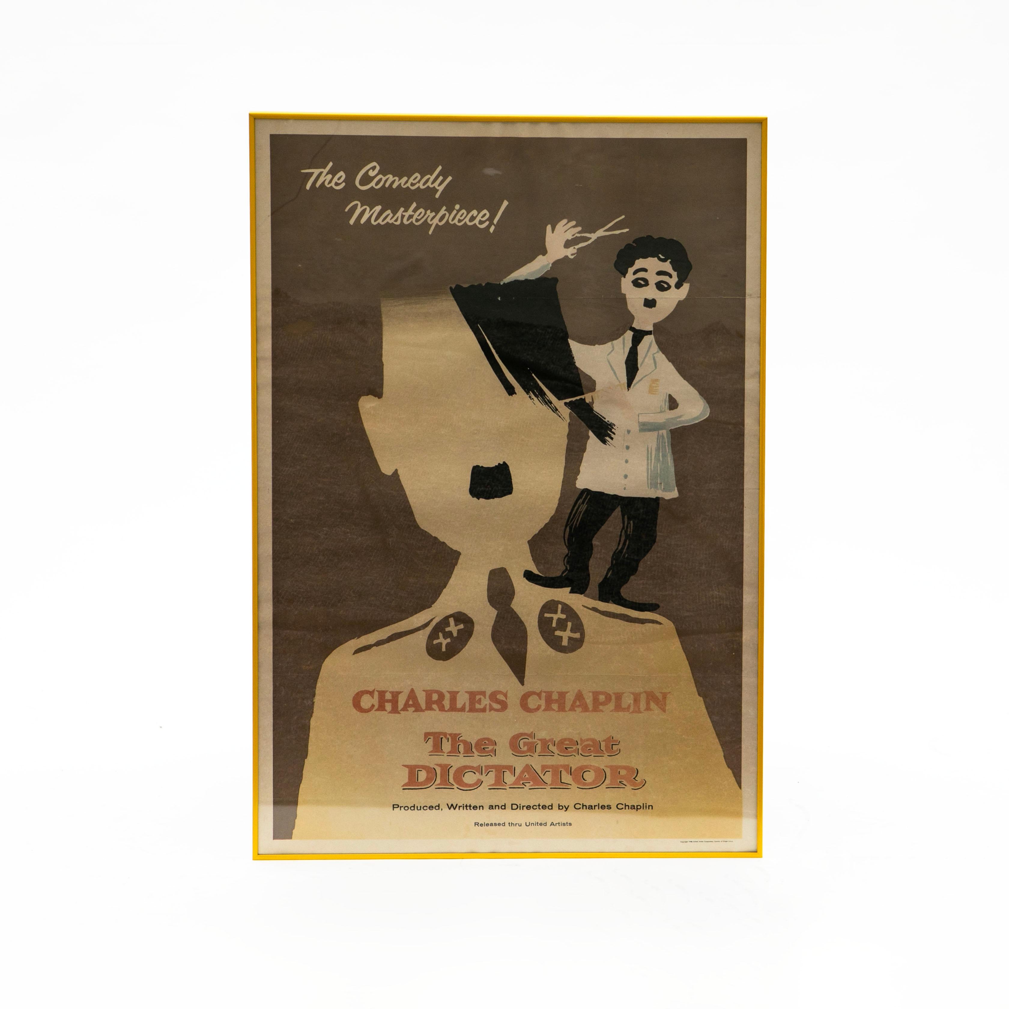 Litografia originale d'epoca.
Charlie Chaplin 