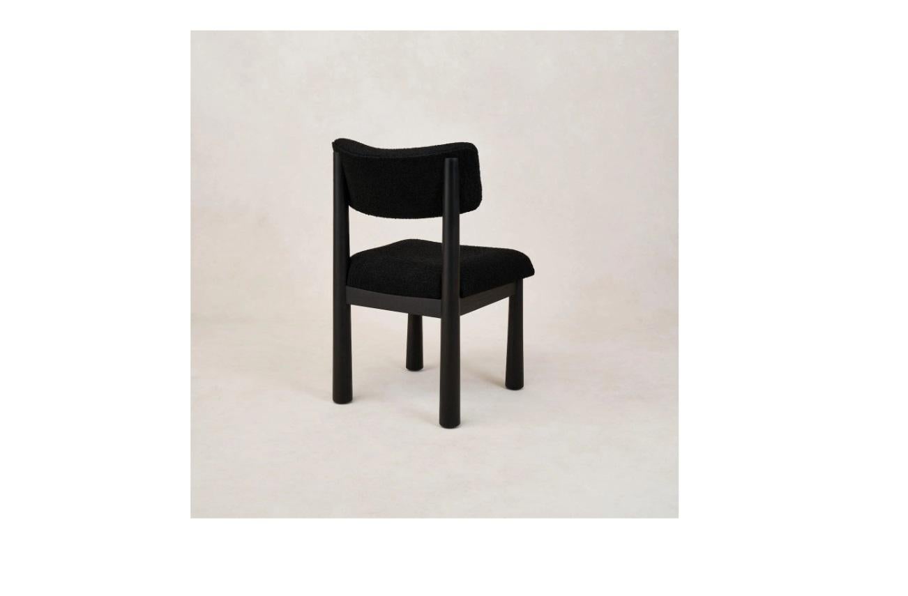 Charlie Dining Chair - Black In New Condition For Sale In Los Angeles, CA