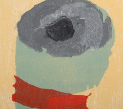 Buoy, Abstract Woodcut by Charlie Hewitt