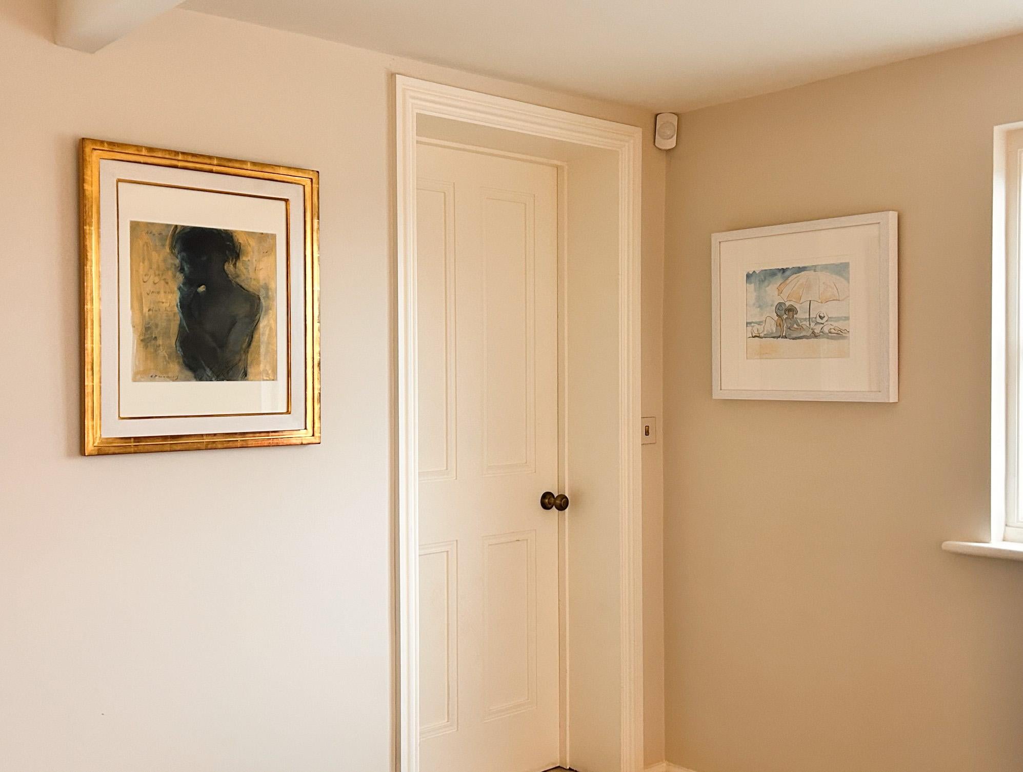 This mixed media painting on board by British artist Charlie Mackesy exemplifies his exceptional talent and distinctive style, showcasing his versatility across various mediums. Through his work, Mackesy explores intangible themes such as guidance,