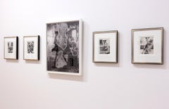 "Strata No. 127" - ballet, black and white, figurative, ballerina, motion