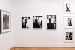 "Twirl No. 131" - ballet, black and white, figurative, ballerina, motion