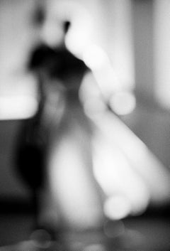 "Twirl No. 223" - ballet, black and white, figurative, ballerina, motion