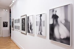 "Twirl No. 39" - ballet, black and white, figurative, ballerina, motion