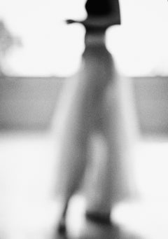 "Twirl No. 39" - ballet, black and white, figurative, ballerina, motion
