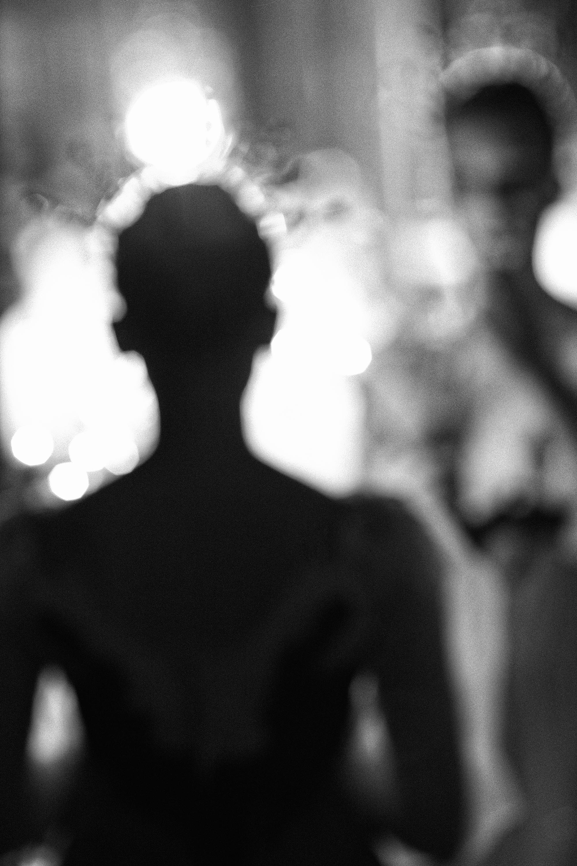 Black and White Photograph di Charlie McCullers - "Whiting No. 423" - balletto, bianco e nero, figurativo, ballerina, movimento