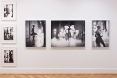 "Twirl No. 438" - ballet, black and white, figurative, ballerina, motion