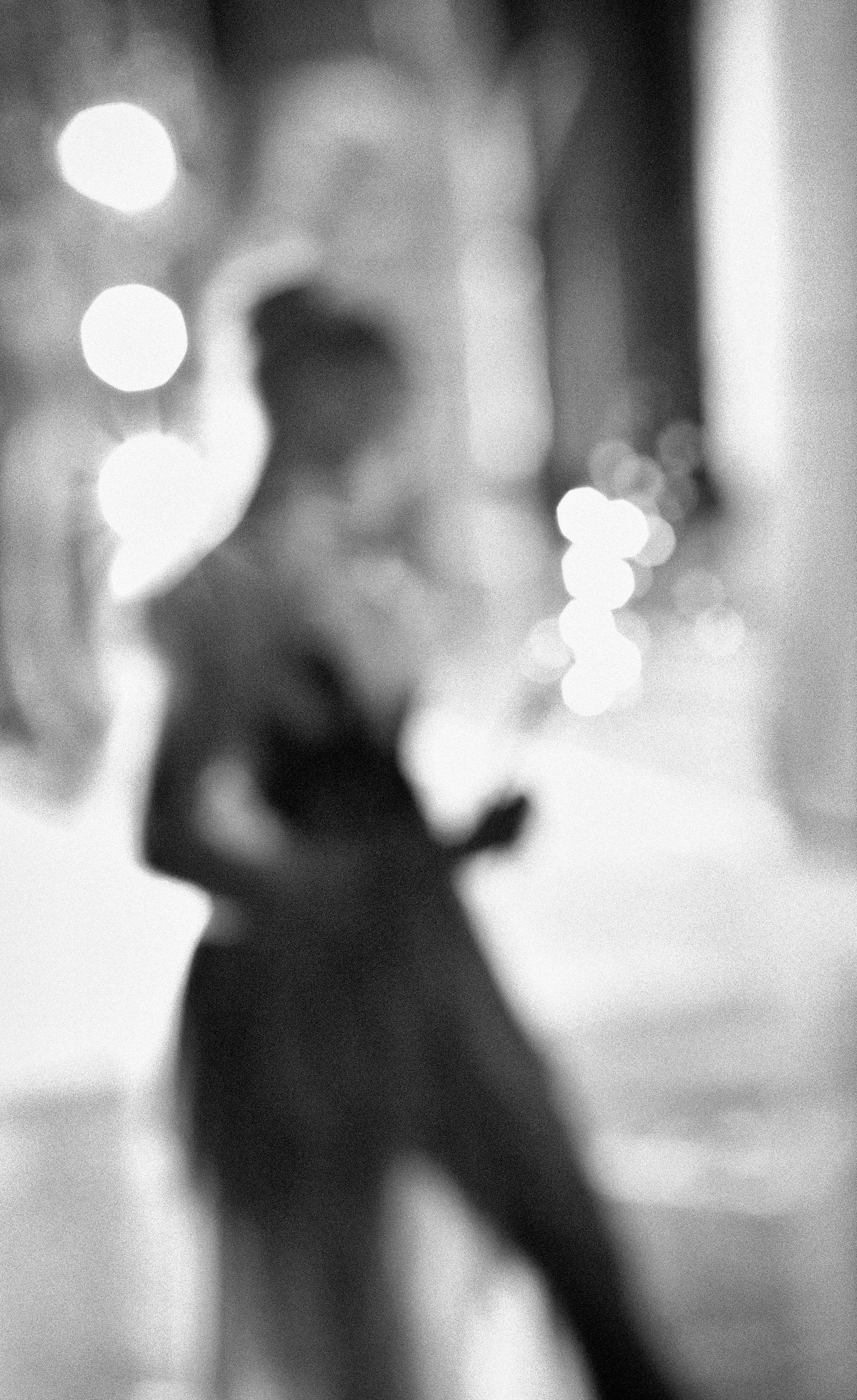 Figurative Photograph di Charlie McCullers - "Whiting No. 438" - balletto, bianco e nero, figurativo, ballerina, movimento