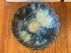 Charlie Parker Blue/Green Ceramic Charger