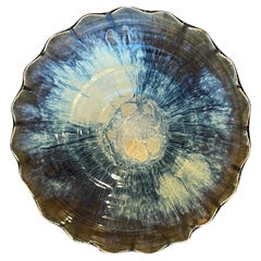 Charlie Parker Blue/Green Ceramic Charger