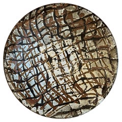 Charlie Parker Organic Brown Ceramic Charger