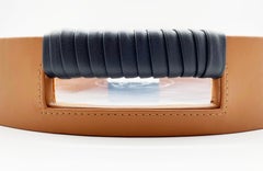 Charlie Round Serving Tray Tan by Noda Designs