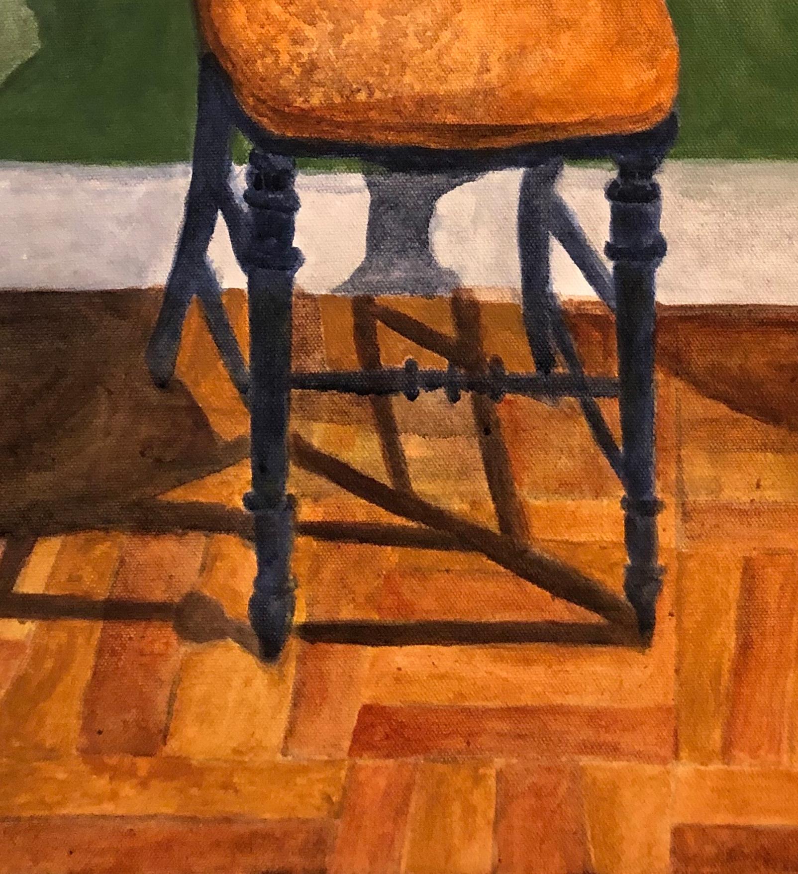 French Chair,  Painting  From the Places Series.  1