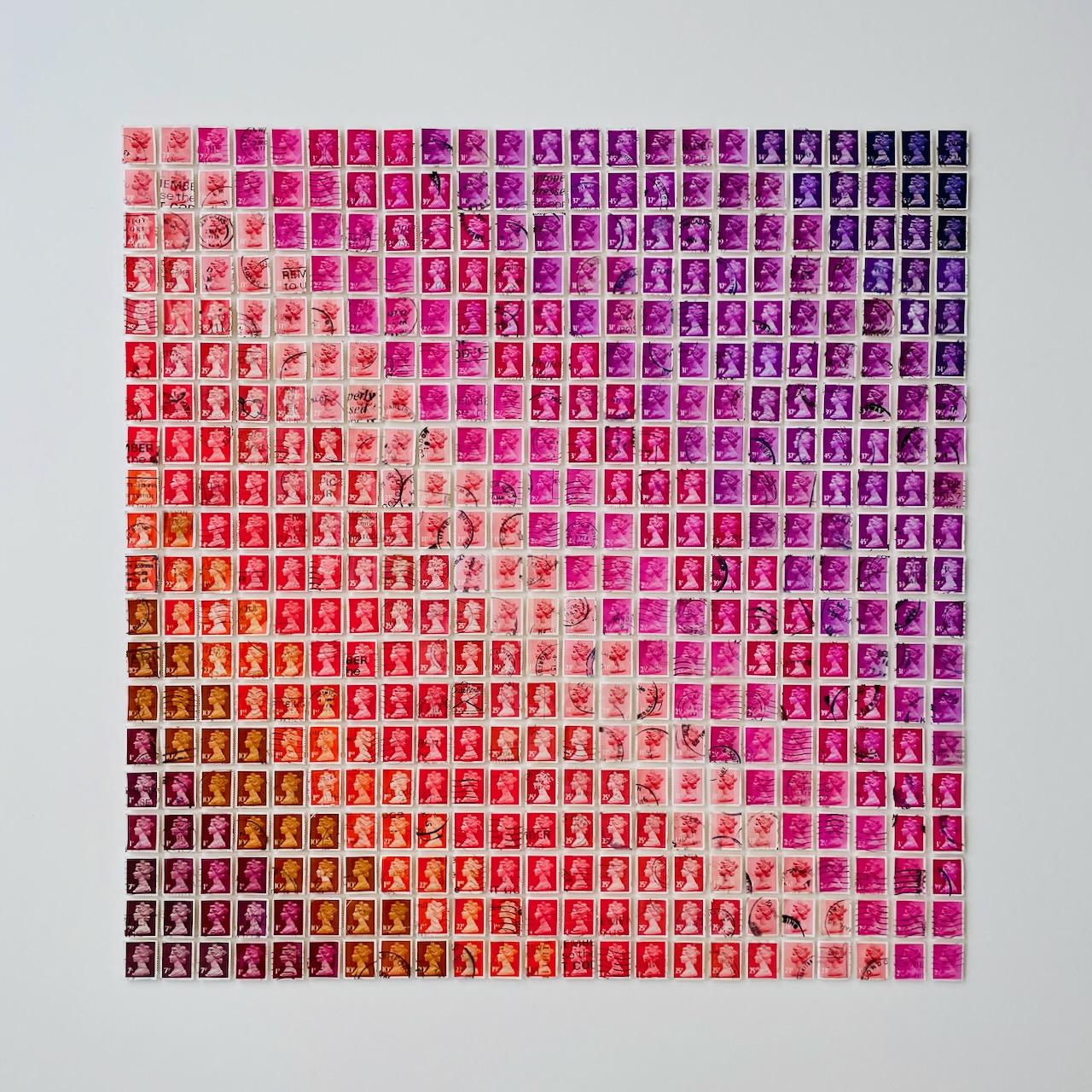 Gradient (Pink) - Mixed Media Art by Charlie Spencer