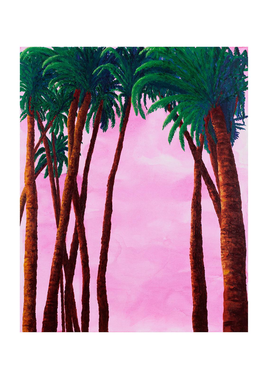 Palm Springs Limited Edition Print - Art by Charlie Yallop 