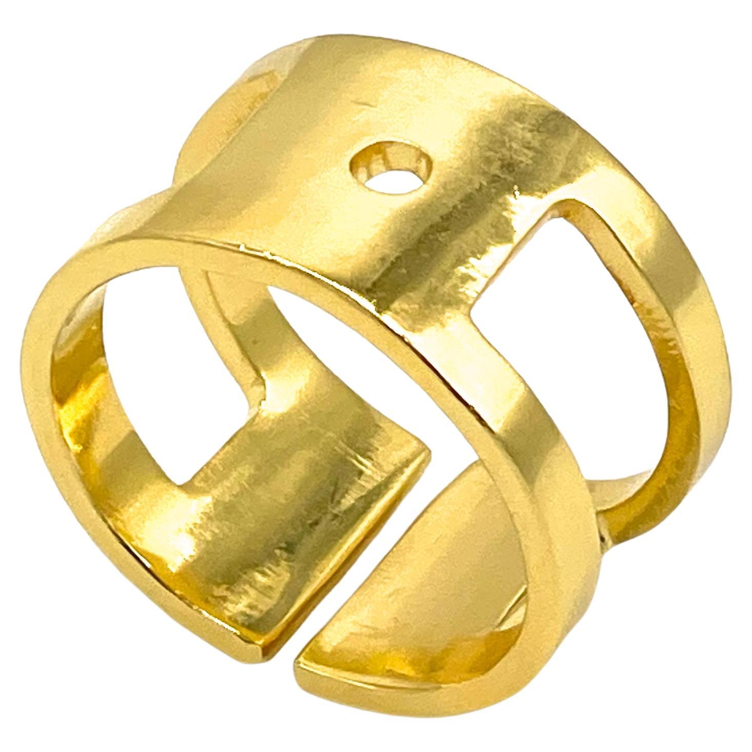 Charlotte -  Ring Band 14k Gold Plated For Sale