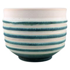Charlotte Alix Unique Sèvres Vase in Glazed Ceramics, 1948