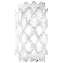 In Stock in Los Angeles, Charlotte Applique White Wall Lamp, Made in Italy