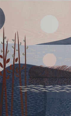 Bore/Morning, Charlotte Baxter, Limited edition print, Linocut print for sale