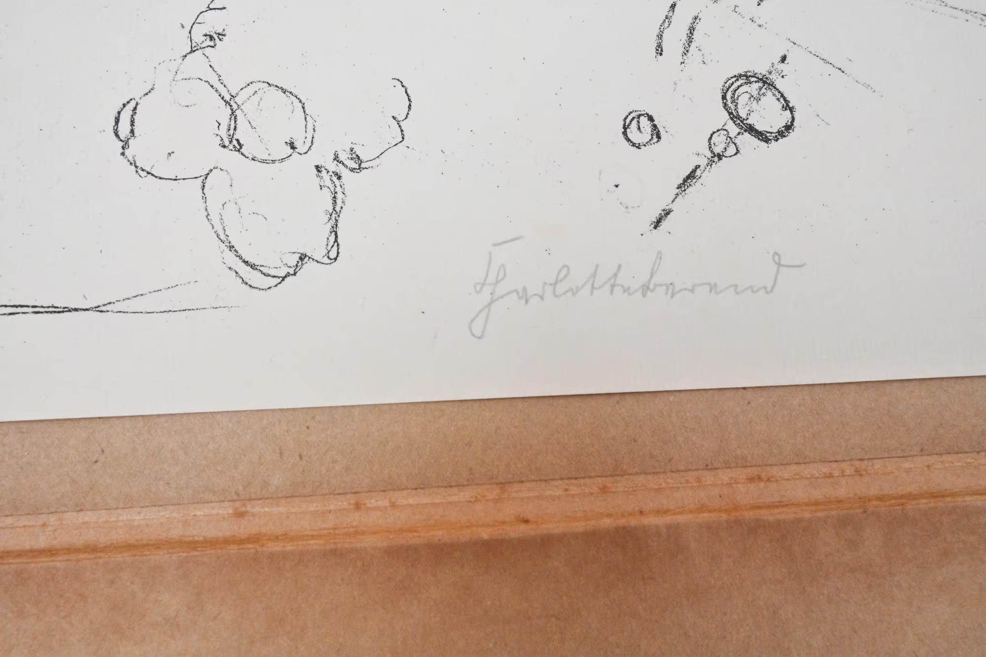 Allemand Charlotte BEREND six lithographies originales en vente