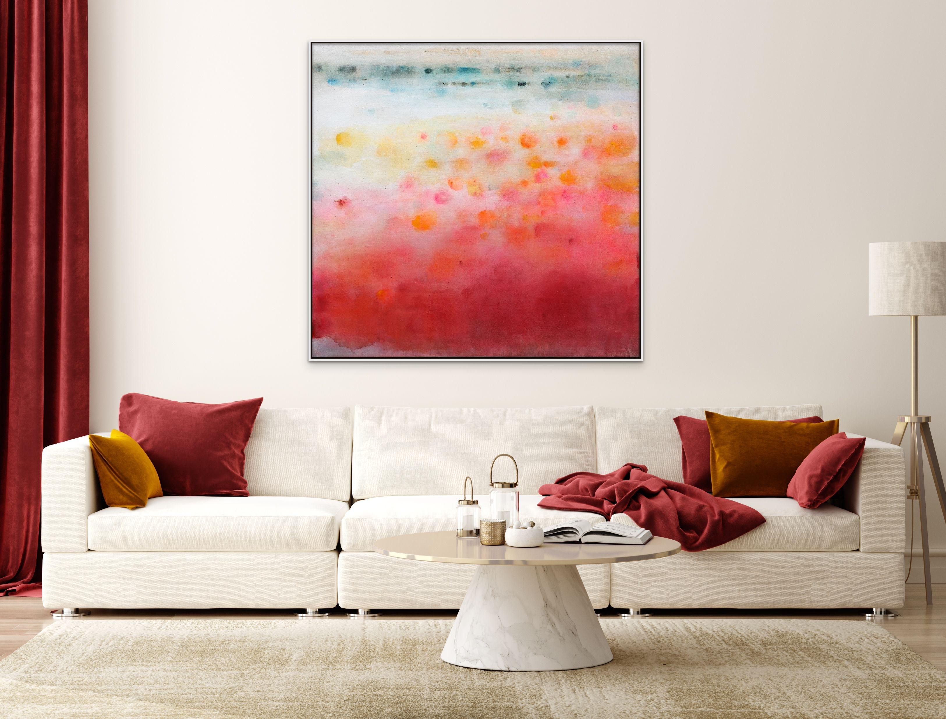 Bacio di fuoco - Painting di Charlotte Bernstrom
