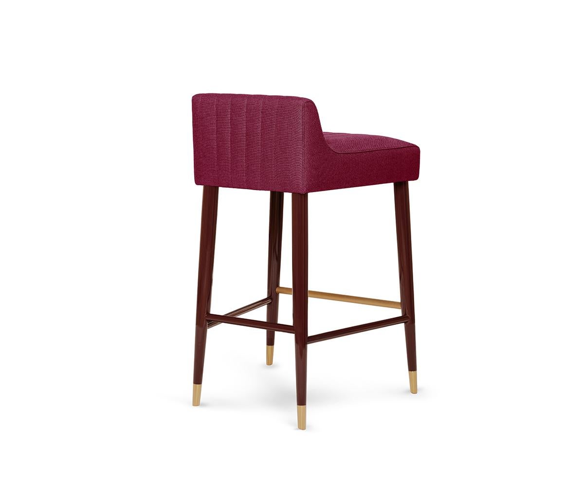 Post-Modern Charlotte Counter Stool by Munna For Sale