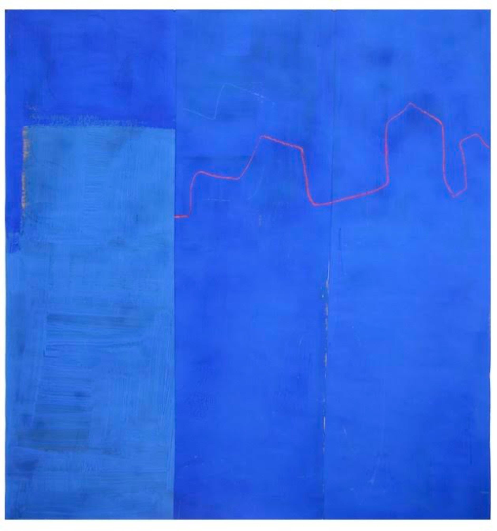Ensemble bleu - Mixed Media Art de Charlotte Culot