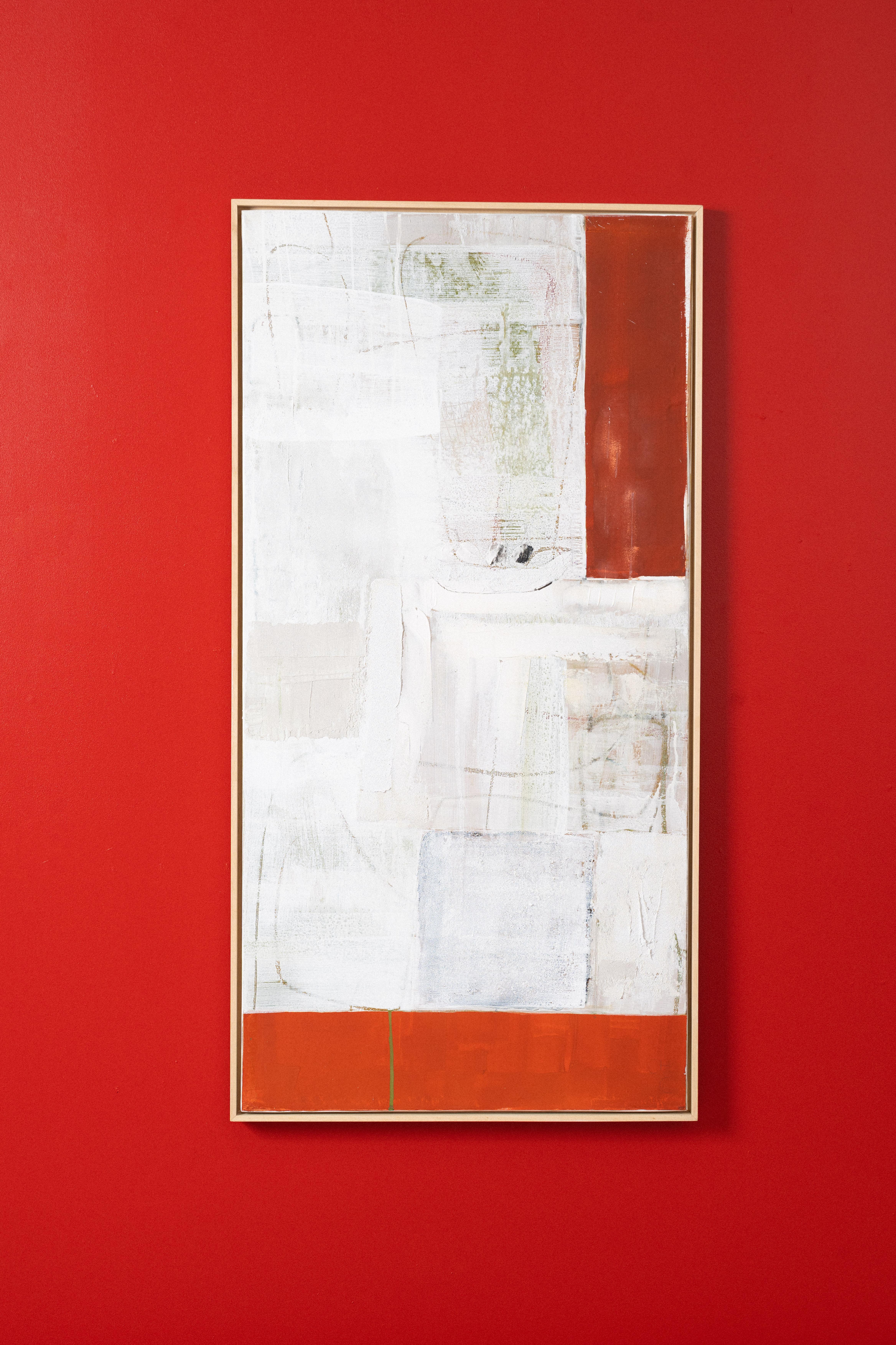 Technique mixte sur toile.